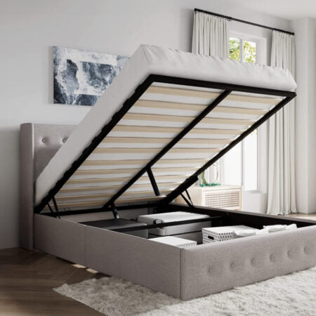 HYDRAULIC LIFT STORAGE BED
