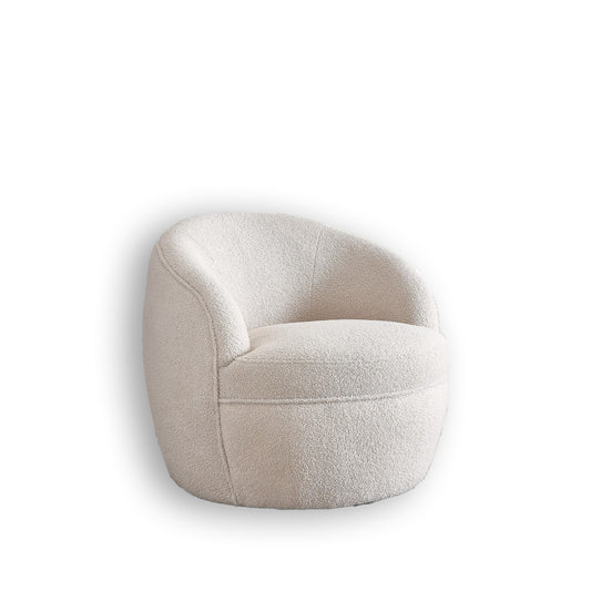 CloudNest accent chair with plush upholstery for modern luxury homes