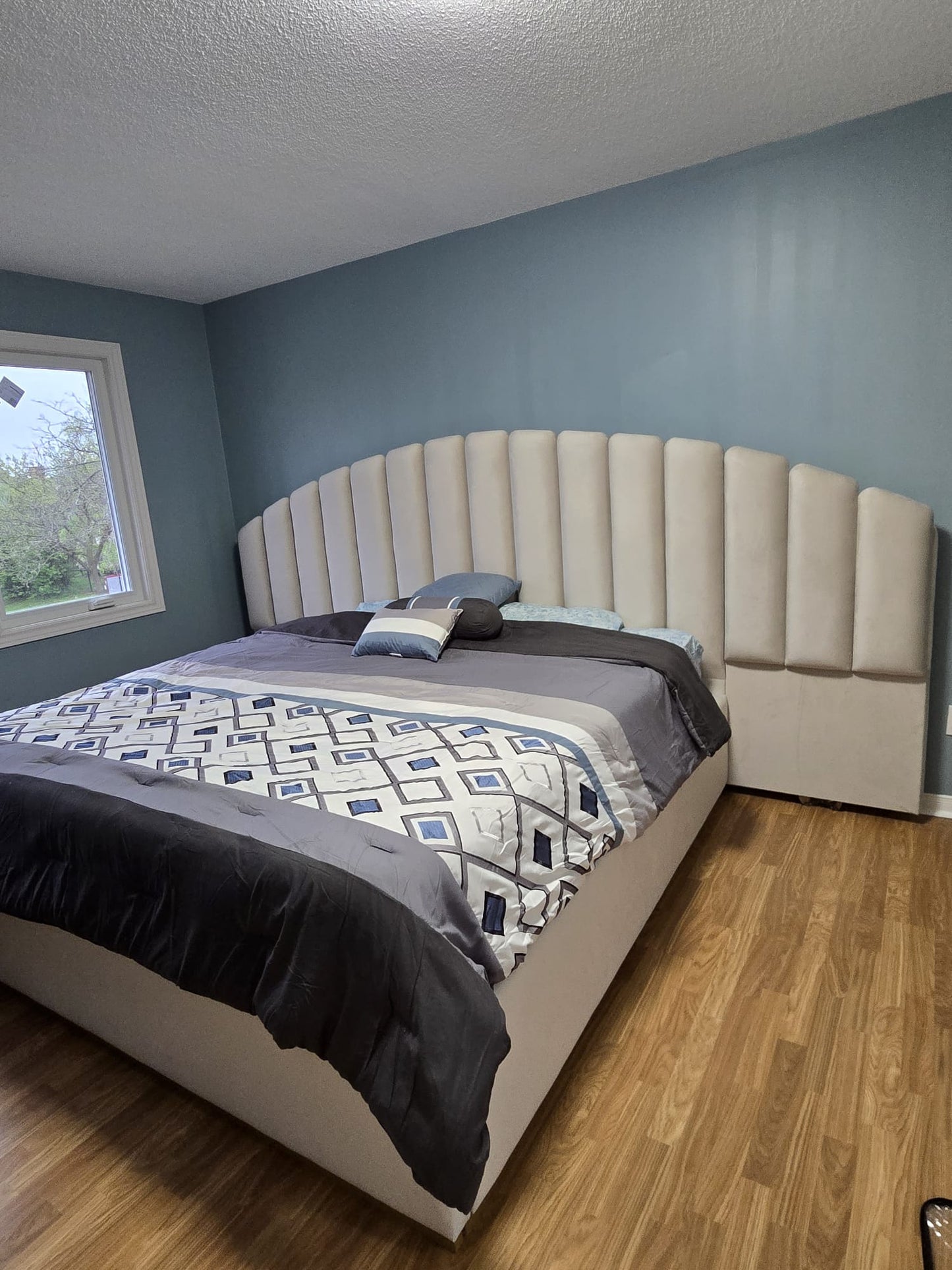 Custom Bed with Lift Up Storage