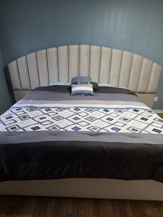 Custom Bed with Lift Up Storage