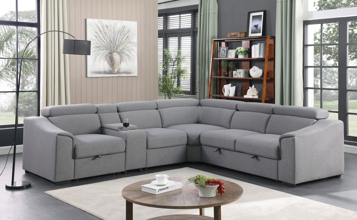 🛋️Tucson Sectional Sofa Bed
