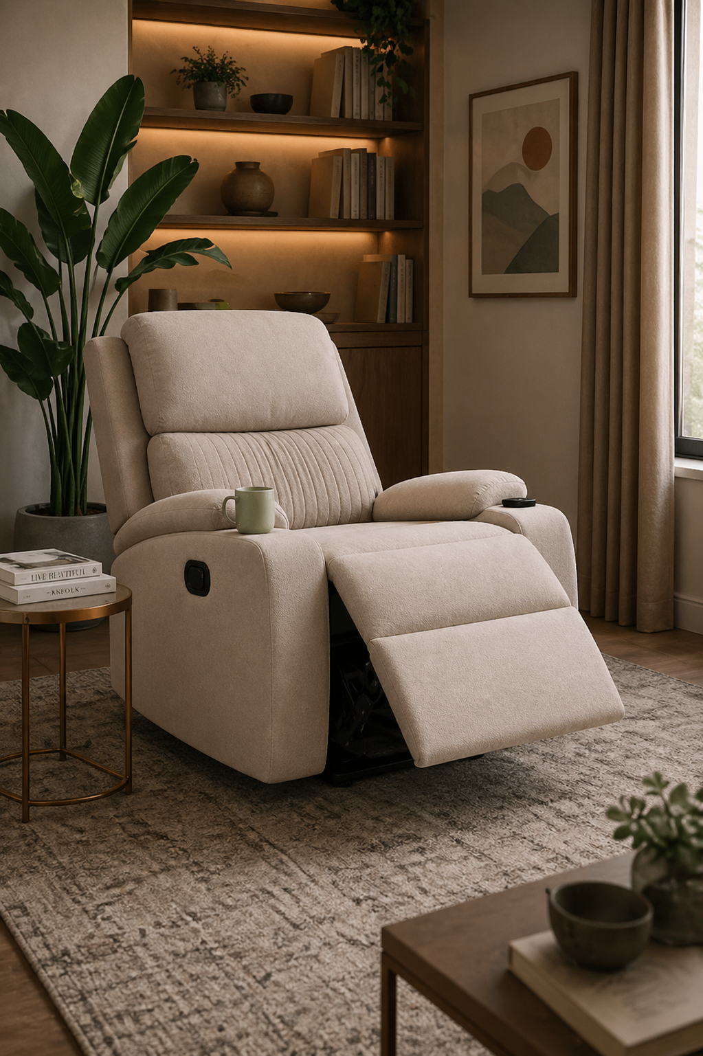 Premium recliner chair for modern luxury living rooms in Brampton, Ontario
