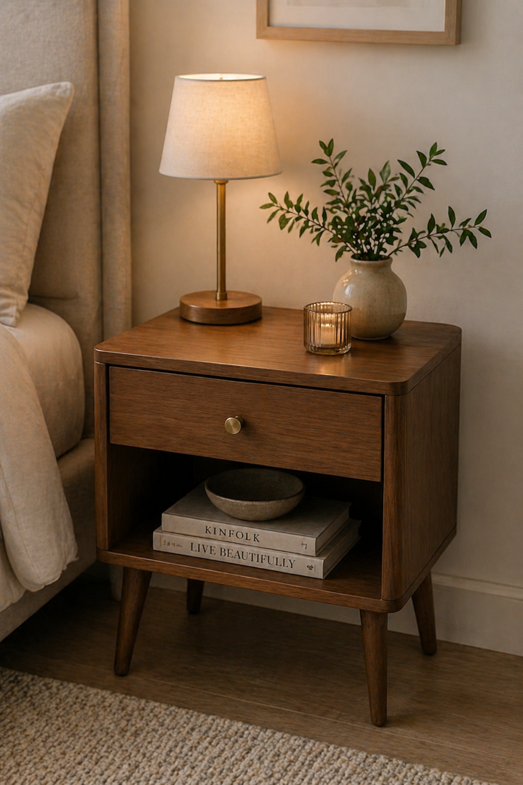 Premium night table for modern luxury bedrooms in Brampton, Ontario