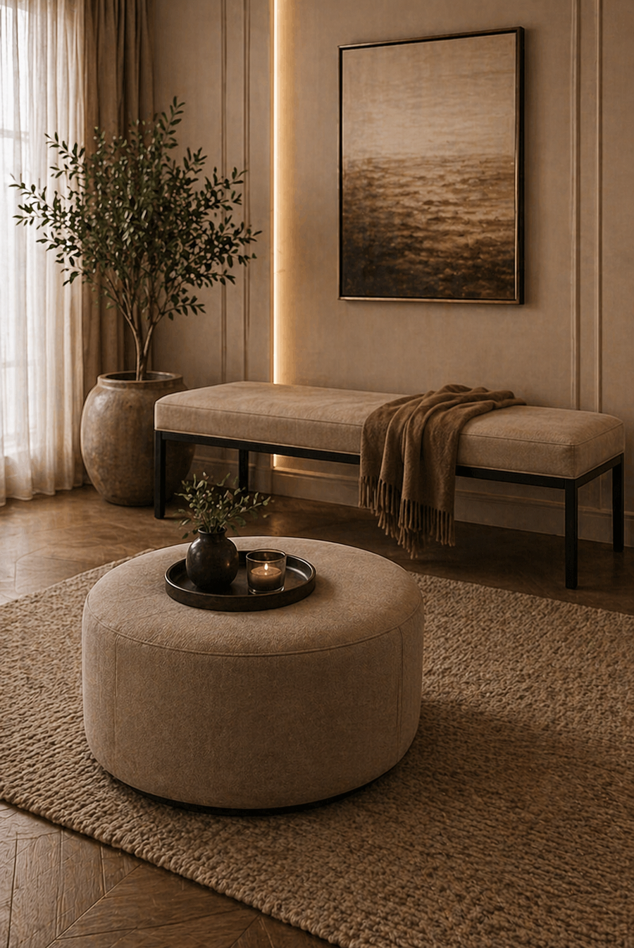 BENCHES AND OTTOMANS