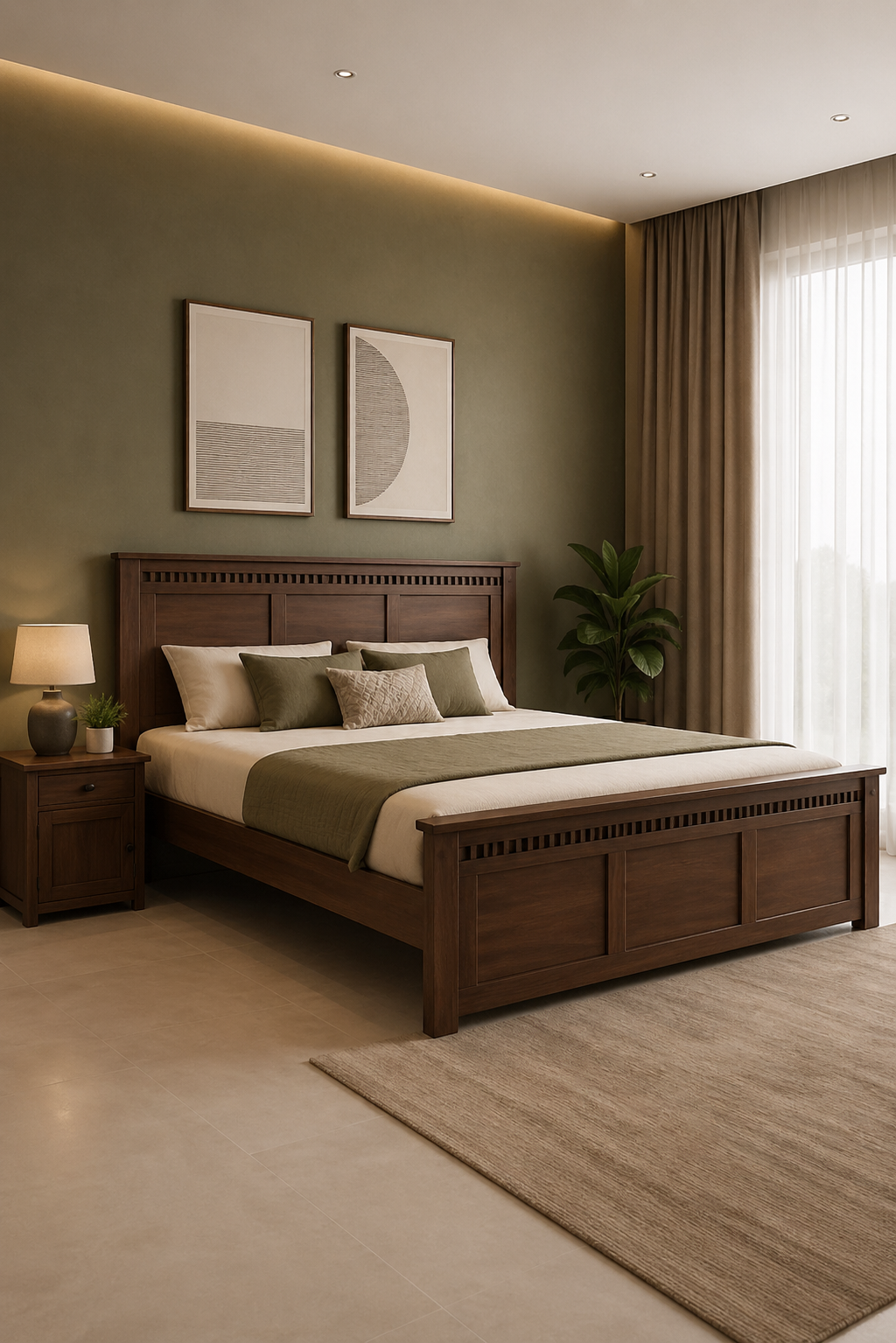 Premium bed frame for modern luxury bedrooms in Brampton, Ontario