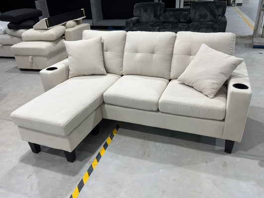 Musk Sectional sofa Beige