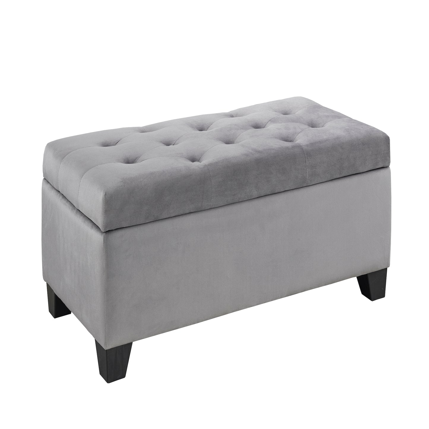 Urban Loft storage bench with tufted seating for modern luxury homes