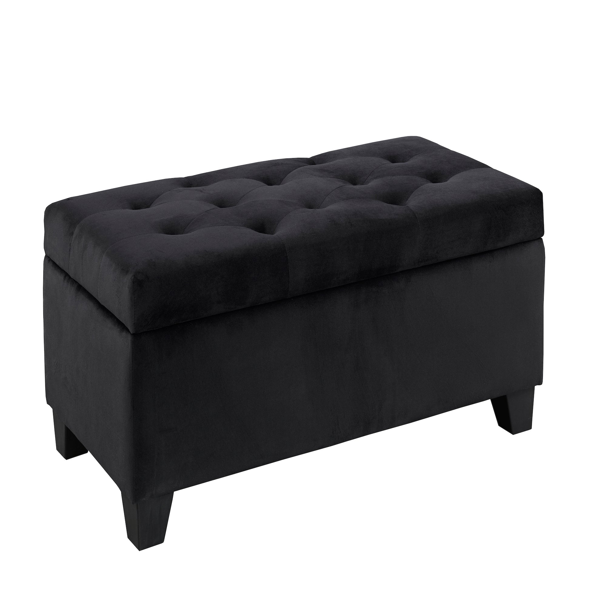Urban Loft storage bench with tufted seating for modern luxury homes