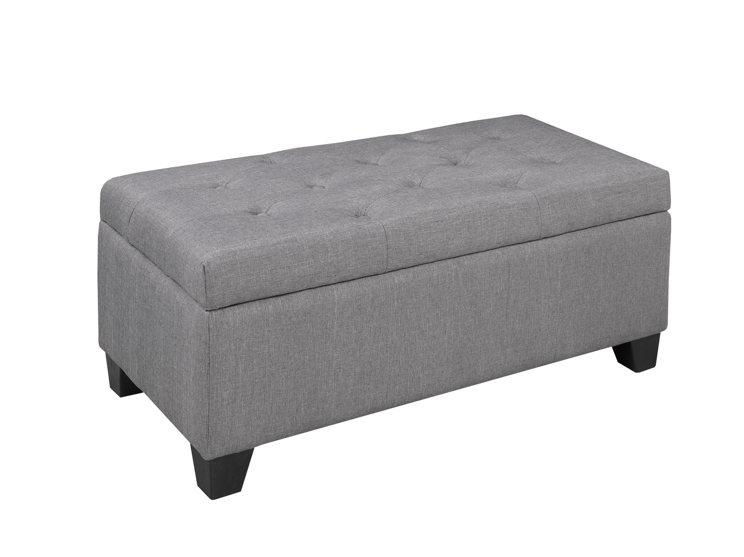 Urban Loft storage bench with tufted seating for modern luxury homes
