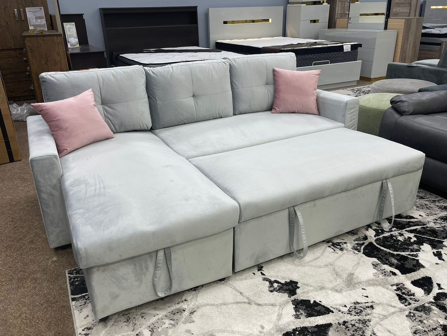 SATIN SOFA